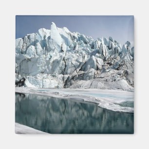 Imán Boca Alaska del glaciar de Matanuska