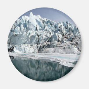 Imán Boca Alaska del glaciar de Matanuska