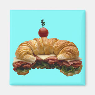 Imán Bocadillo del Croissant