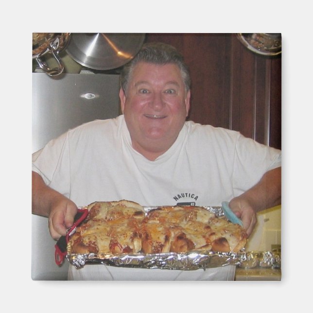 Imán bocadillos de pa (Frente)