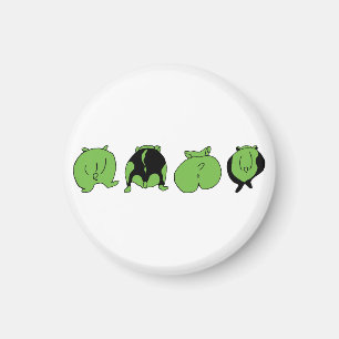 Imán Bocas de Hamster Verde
