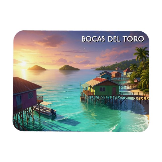 Imán Bocas Del Toro Panamá Viajes (Horizontal)