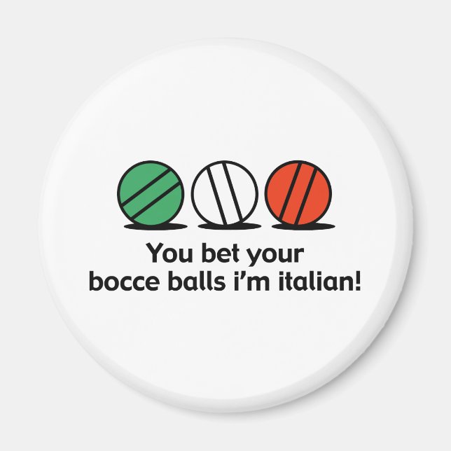 Imán Bocce (Frente)