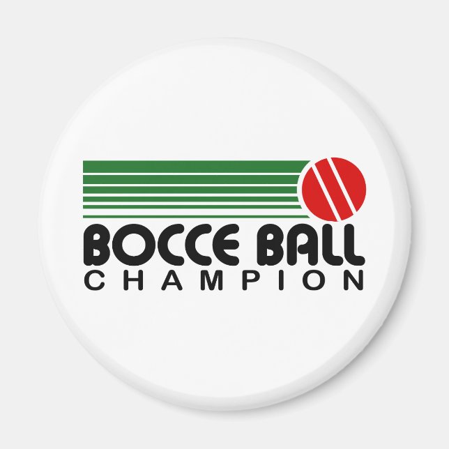 Imán Bocce Ball Champion (Frente)