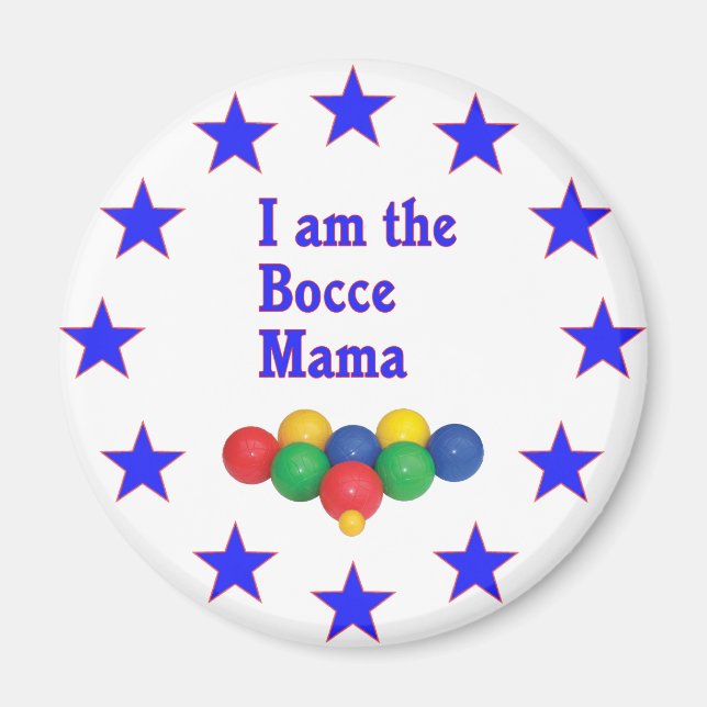 Imán Bocce Mama (Frente)