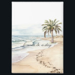 Imán Boda Beach Ocean Palm Tree<br><div class="desc">Boda Beach Ocean Palm Tree</div>