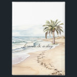 Imán Boda Beach Ocean Palm Tree<br><div class="desc">Boda Beach Ocean Palm Tree</div>