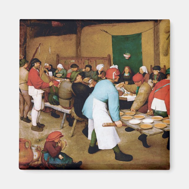 Imán Boda campesina, Pieter Bruegel (Frente)