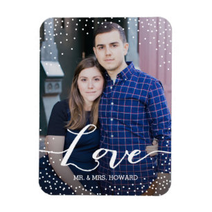Imán Boda de amor personalizado