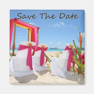 Imán Boda de destino de playa