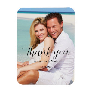 Imán Boda de fotos Gracias