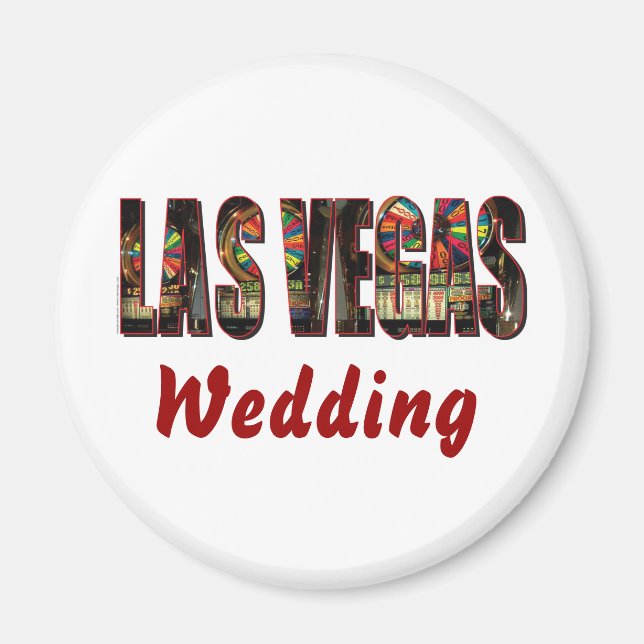 Imán Boda de Las Vegas (Frente)