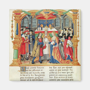 Imán Boda de Maria de Borgoña y de Maximiliano I