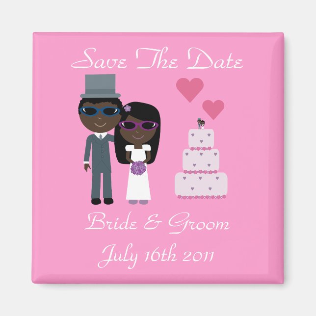 Imán Boda de verano de las gafas de sol de la etnia nov (Frente)