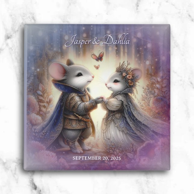 Imán Boda de Woodland encantado (Subido por el creador)