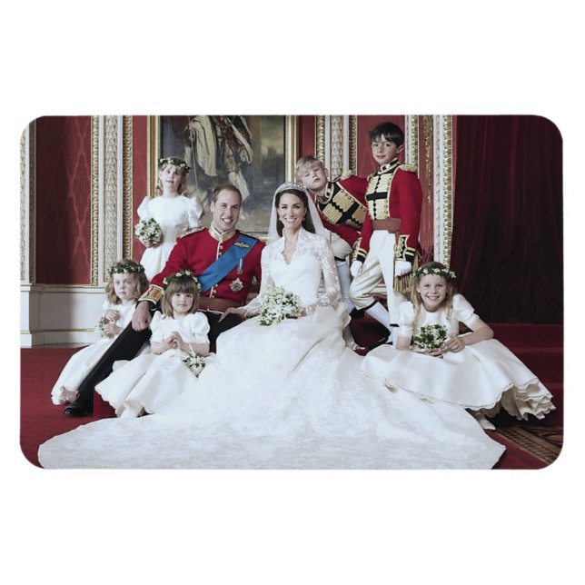 Imán Boda del Príncipe William y Catherine Middleton (Horizontal)