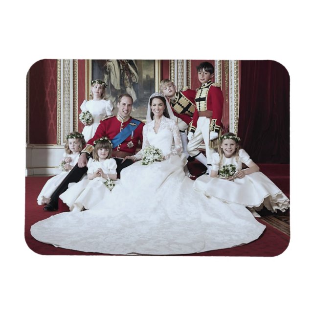 Imán Boda del Príncipe William y Catherine Middleton (Horizontal)