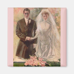 Imán boda eduardiano de 1906