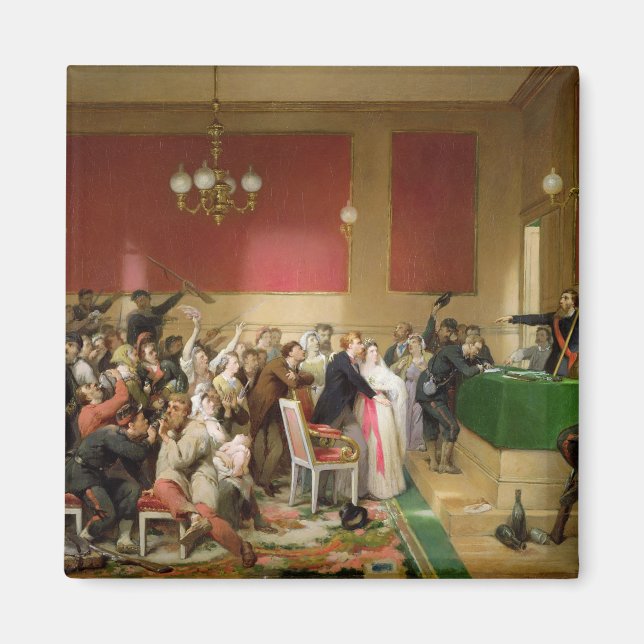 Imán Boda en el municipio de París de 1871 (Frente)