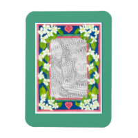 Boda Foto subida Fridge Magnet