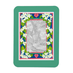 Imán Boda Foto subida Fridge Magnet