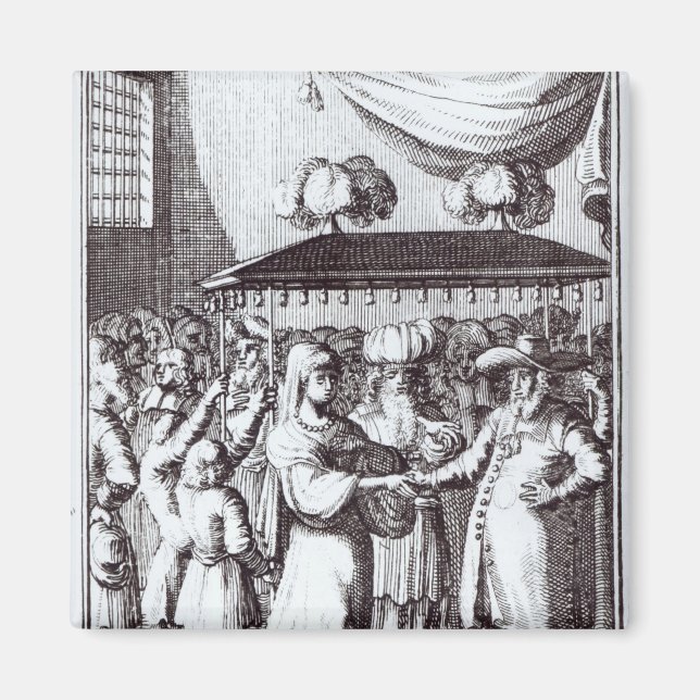 Imán Boda judío (Frente)