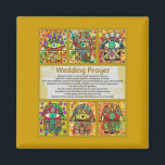 Imán Boda judío Oración Golden Hamsa<br><div class="desc">Concursos de Invitaciones disponibles: Planner Book, � Save the Date � Invite/Magnet, Invitaciones, Invitaciones de Boda, Invitación de Compromiso, Invitaciones para Bar/Bat/B'nai, Invitaciones para duchas de novias, Invitaciones para Bachelor y Bachelorette Party, Invitación � de Huéspedes � Fuera de la Ciudad, Tarjeta de � de Invitación, � Out of Town...</div>