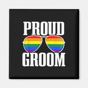 Imán Boda Lgbtq - Bandera Del Orgullo Gay - Escuadrón G