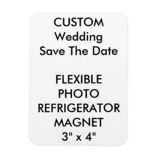 Imán Boda Personalizada Guardar La Fechadora De Fechas