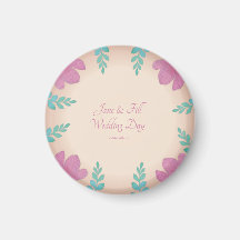 Imán Boda personalizado