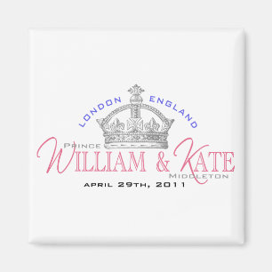 Imán Boda real de Guillermo y de Kate