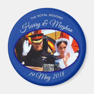 Imán Boda real de la foto de Harry y Meghan