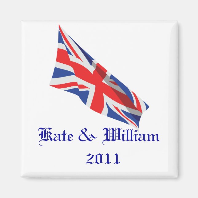 Imán Boda Real/Kate y William (Frente)