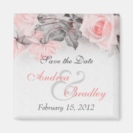 Imán Boda rosa rosa rosa rosa rosa rosa de la prim