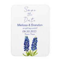 Boda rústica de Texas de flores azules Bluebonnets