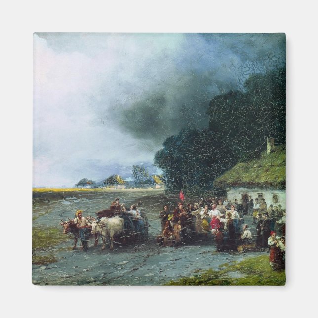 Imán Boda tradicional ucraniana (Ucrania) (Matrimonio) (Frente)