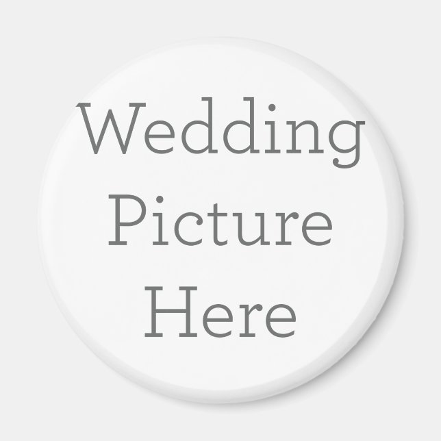 Estándar: 5,7 cm Circular Imán (Frente)