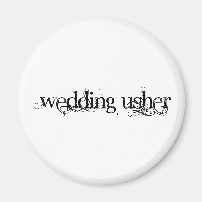 Imán Boda Usher (Frente)