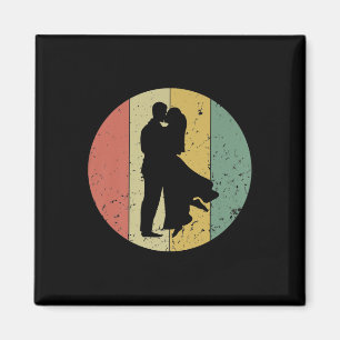 Imán Boda vintage retro Boda Novia Guay Groom Eve