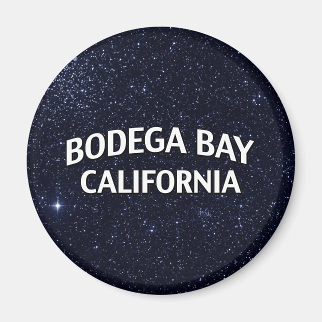 Imán Bodega Bay California (Frente)