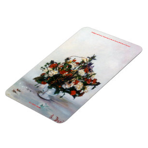 Imán Bodegón de flores