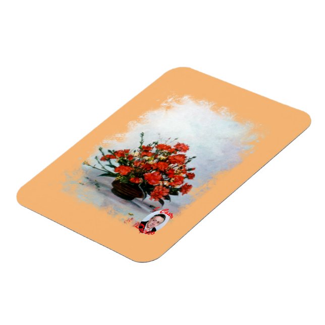 Imán Bodegón de flores/Vida residual de las flores (Lado Izquierdo)