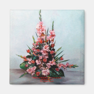Imán Bodegón de flores/Vida residual de las flores