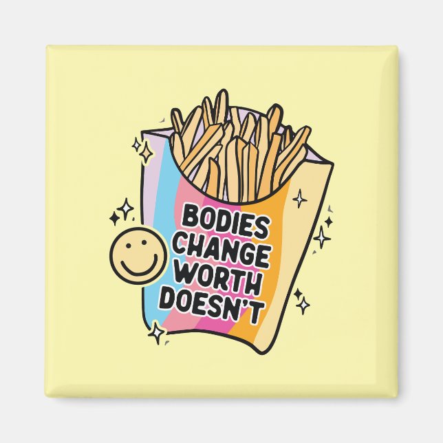 Imán Bodies Change Worth Doesn’t Positive Self Love (Frente)