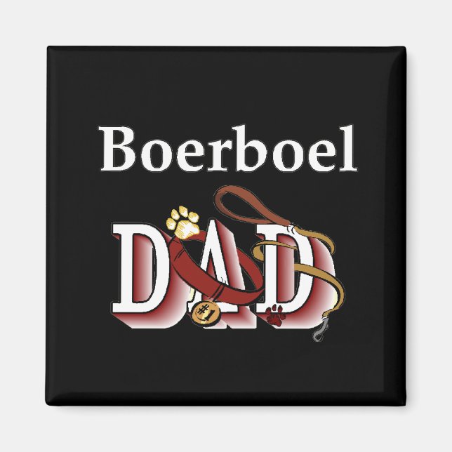 Imán boerboel dad Magnet (Frente)