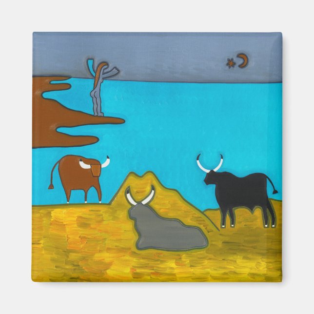 Imán Boeufs d'Italie (Frente)