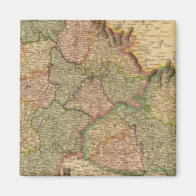 Imán Bohemia, Moravia (Frente)