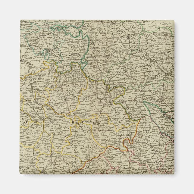 Imán Bohemia, Silesia, Moravia, Lusacia (Frente)