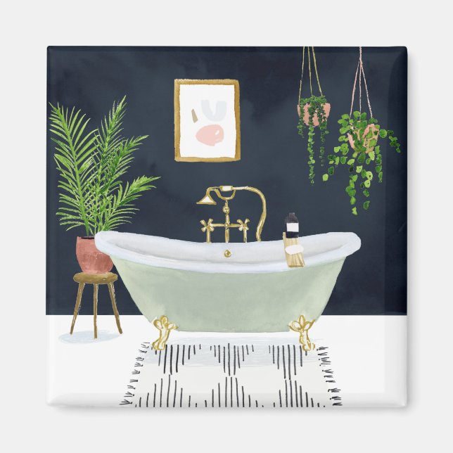 Imán Boho Bath I (Frente)