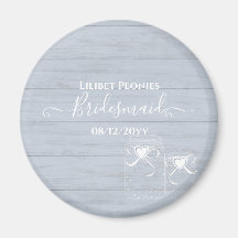 BOHO Dusty Blue Driftwood Mason Jars Boda